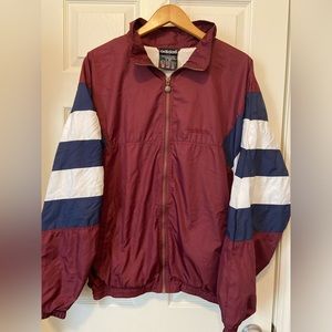 Vintage 1990's Adidas Zip Up Track Jacket Windbreaker Size Large (Men's)